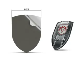 Dodge Adesivi Lunotto Auto Forti Tuning Lusso